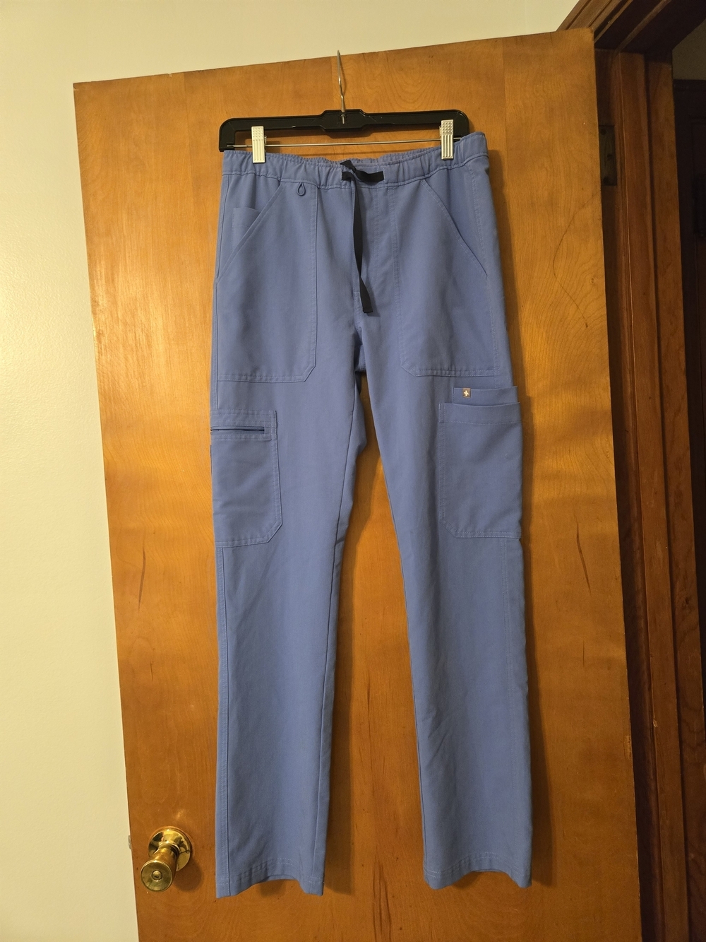 Figs Kade High Rise Scrub Pants Blue Size XS
